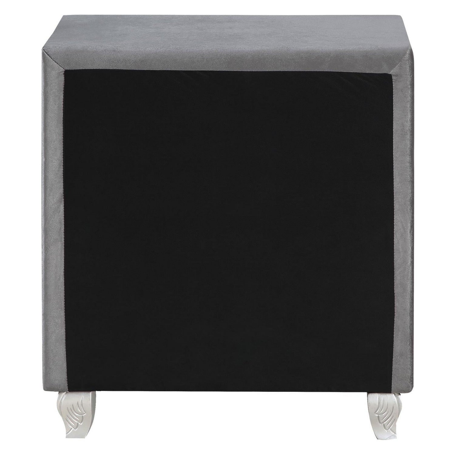 Deanna 2-drawer Rectangular Nightstand Grey 205102