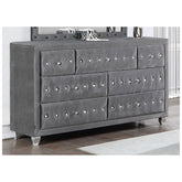 Deanna 7-drawer Rectangular Dresser Grey 205103