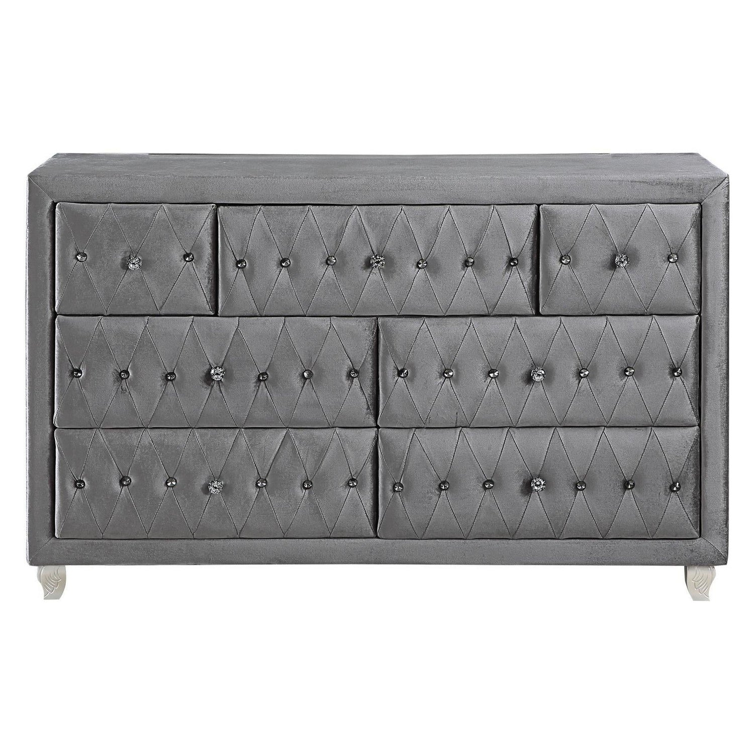 Deanna 7-drawer Rectangular Dresser Grey 205103