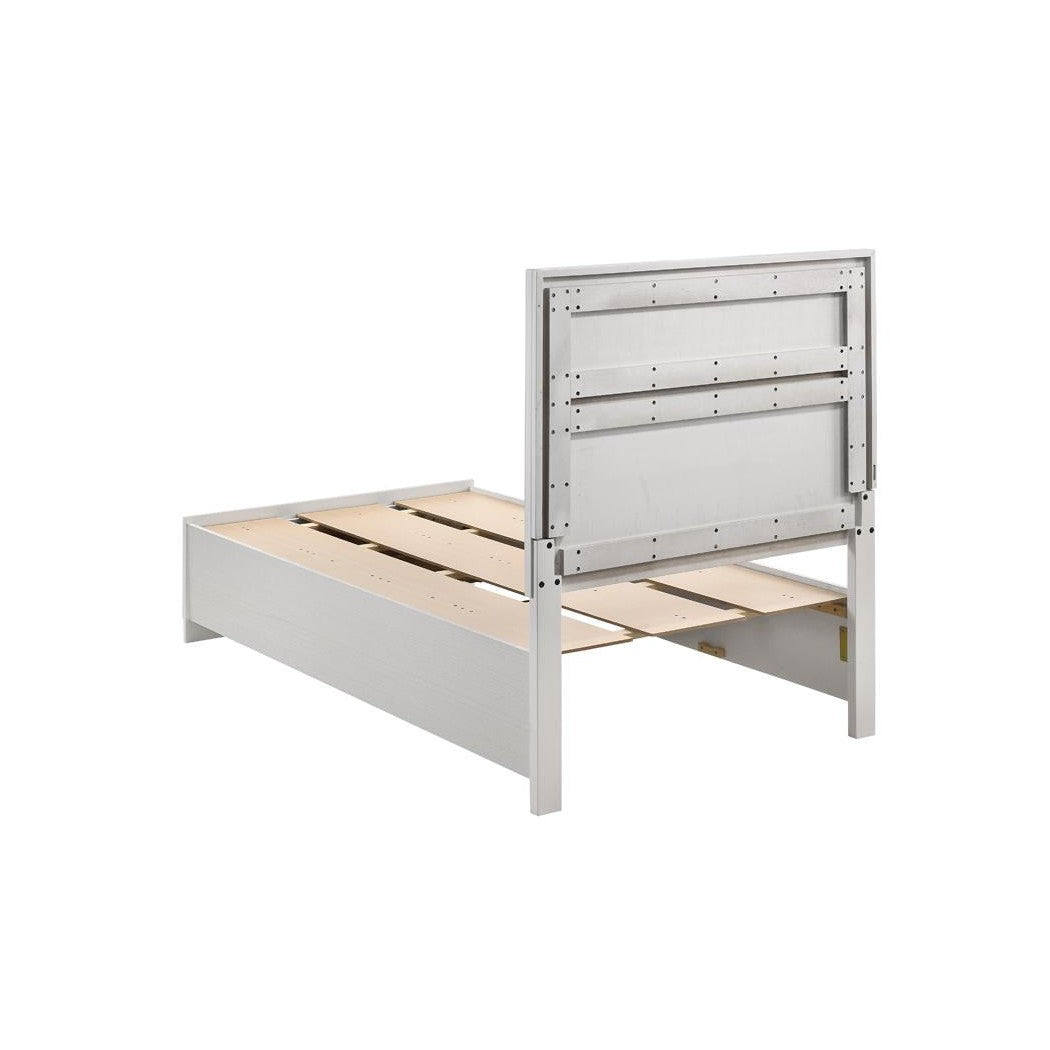 Miranda Twin Storage Bed White 205111T