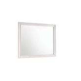 Miranda Rectangular Mirror White 205114