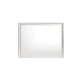 Miranda Rectangular Mirror White 205114