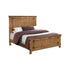 Brenner Eastern King Panel Bed Rustic Honey 205261KE