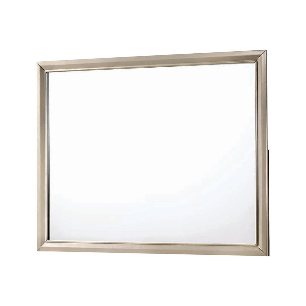 Beaumont Rectangular Mirror Champagne 205294