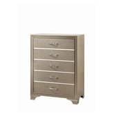 Beaumont 5-drawer Rectangular Chest Champagne 205295