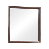 Brandon Framed Mirror Medium Warm Brown 205324