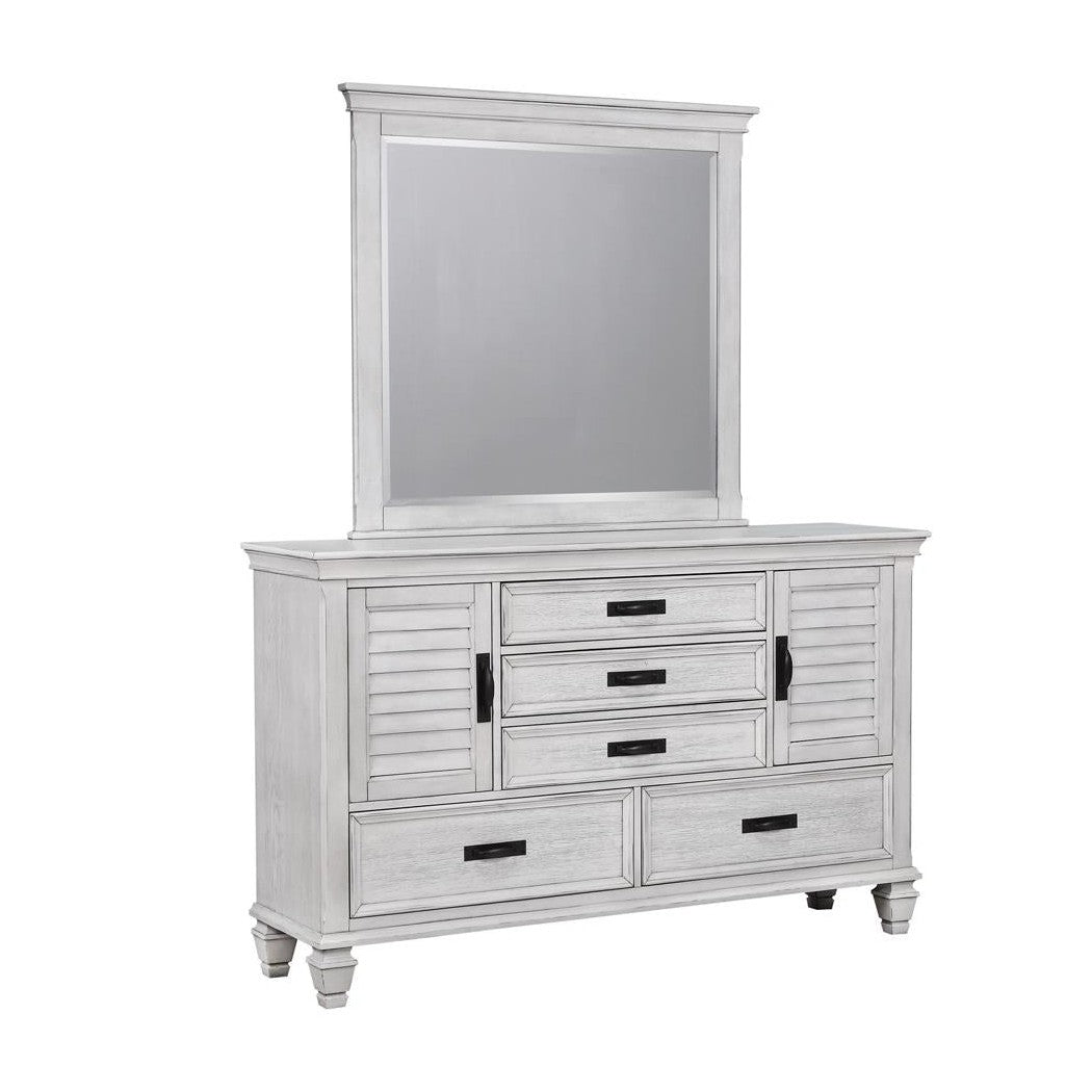 Franco 5-drawer Dresser Antique White 205333