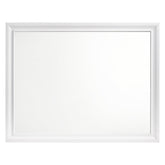 Barzini Rectangle Dresser Mirror White 205894