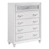 Barzini 5-drawer Chest White 205895