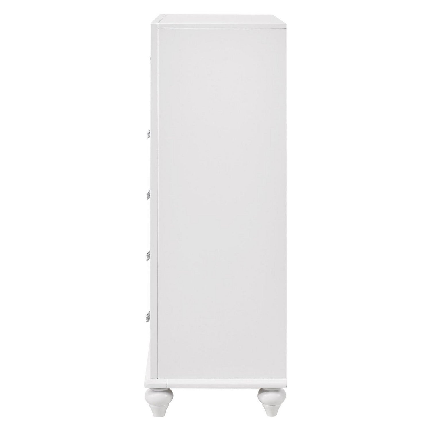 Barzini 5-drawer Chest White 205895