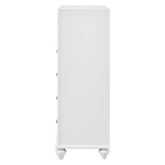 Barzini 5-drawer Chest White 205895