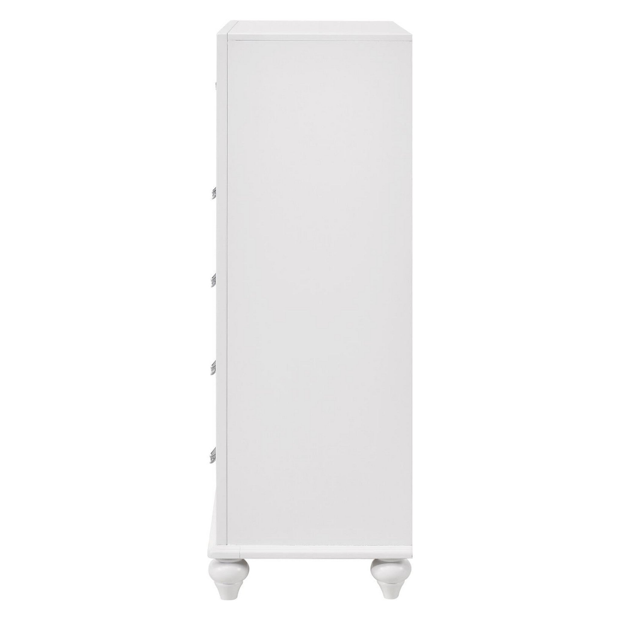 Barzini 5-drawer Chest White 205895