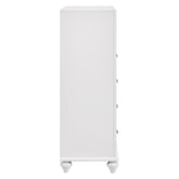 Barzini 5-drawer Chest White 205895