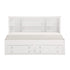 (2) Twin Lounge Storage Bed, White 2058WHPRT-1*