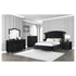 Deanna 5-piece Eastern King Bedroom Set Black 206101KE-S5