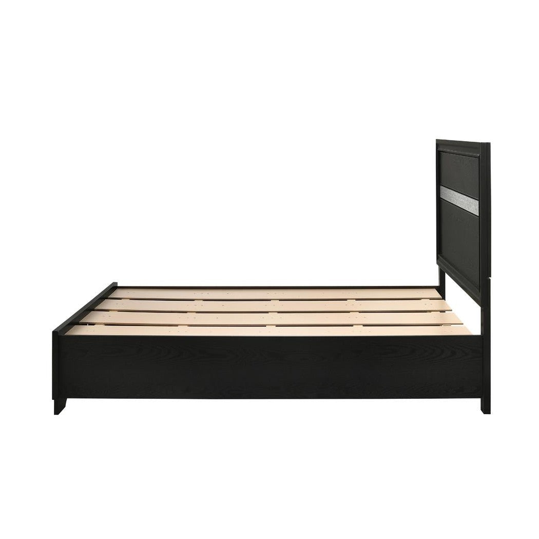 Miranda Full Storage Bed Black 206361F