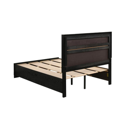 Miranda Full Storage Bed Black 206361F