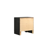 Miranda 2-drawer Nightstand Tray Black 206362