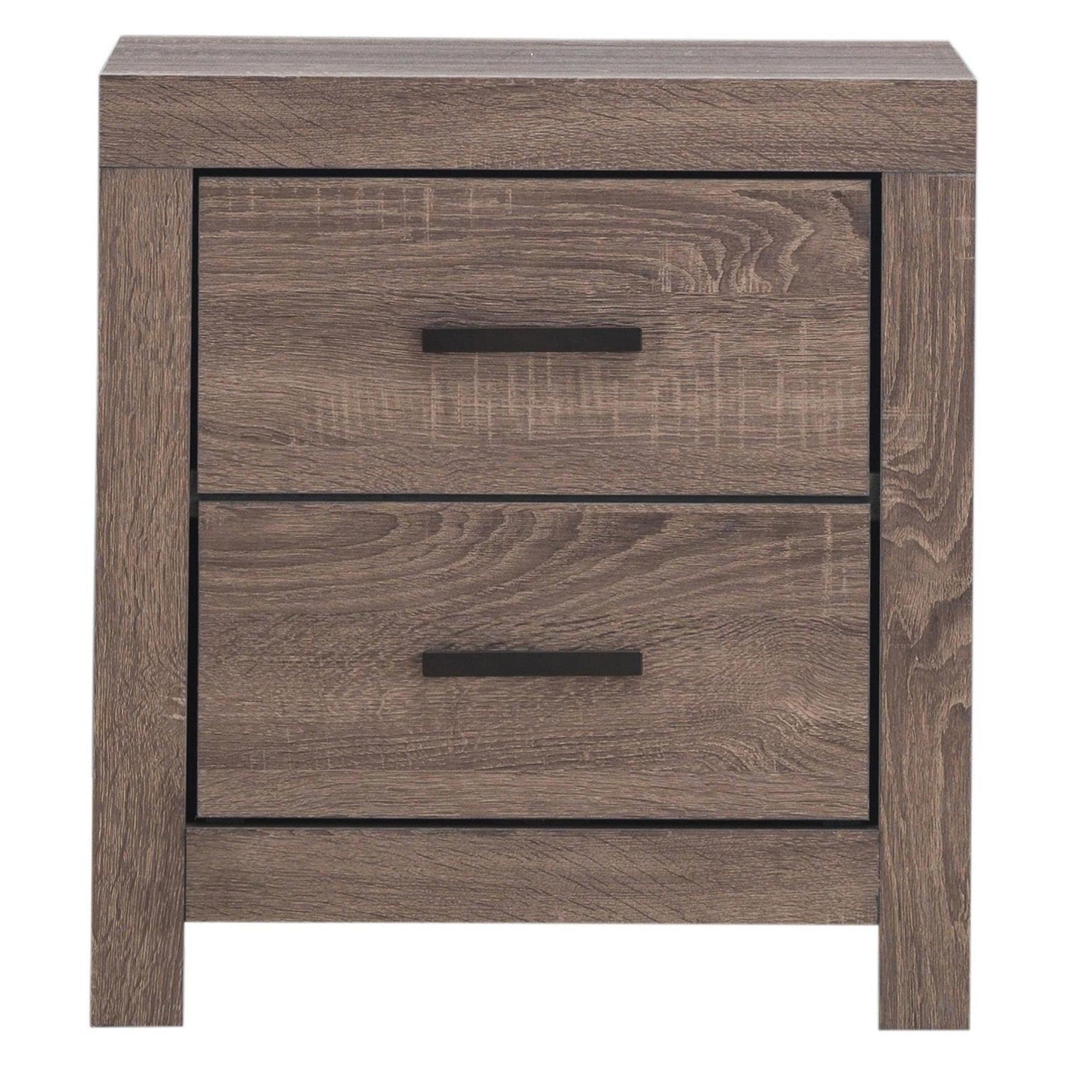 Brantford 2-drawer Nightstand Barrel Oak 207042