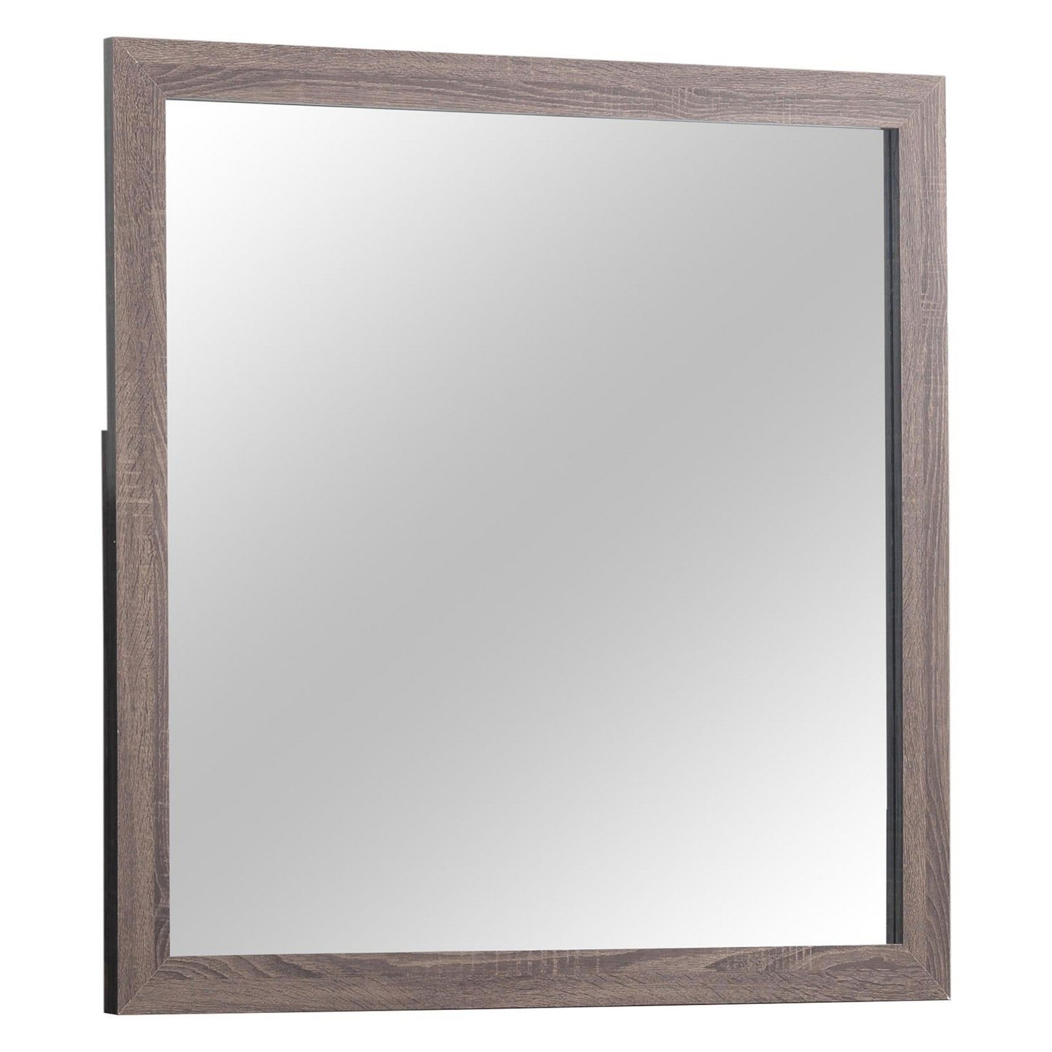 Brantford Rectangle Dresser Mirror Barrel Oak 207044