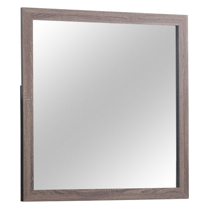 Brantford Rectangle Dresser Mirror Barrel Oak 207044