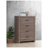 Brantford 4-drawer Chest Barrel Oak 207045