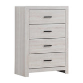 Brantford 4-drawer Chest Coastal White 207055