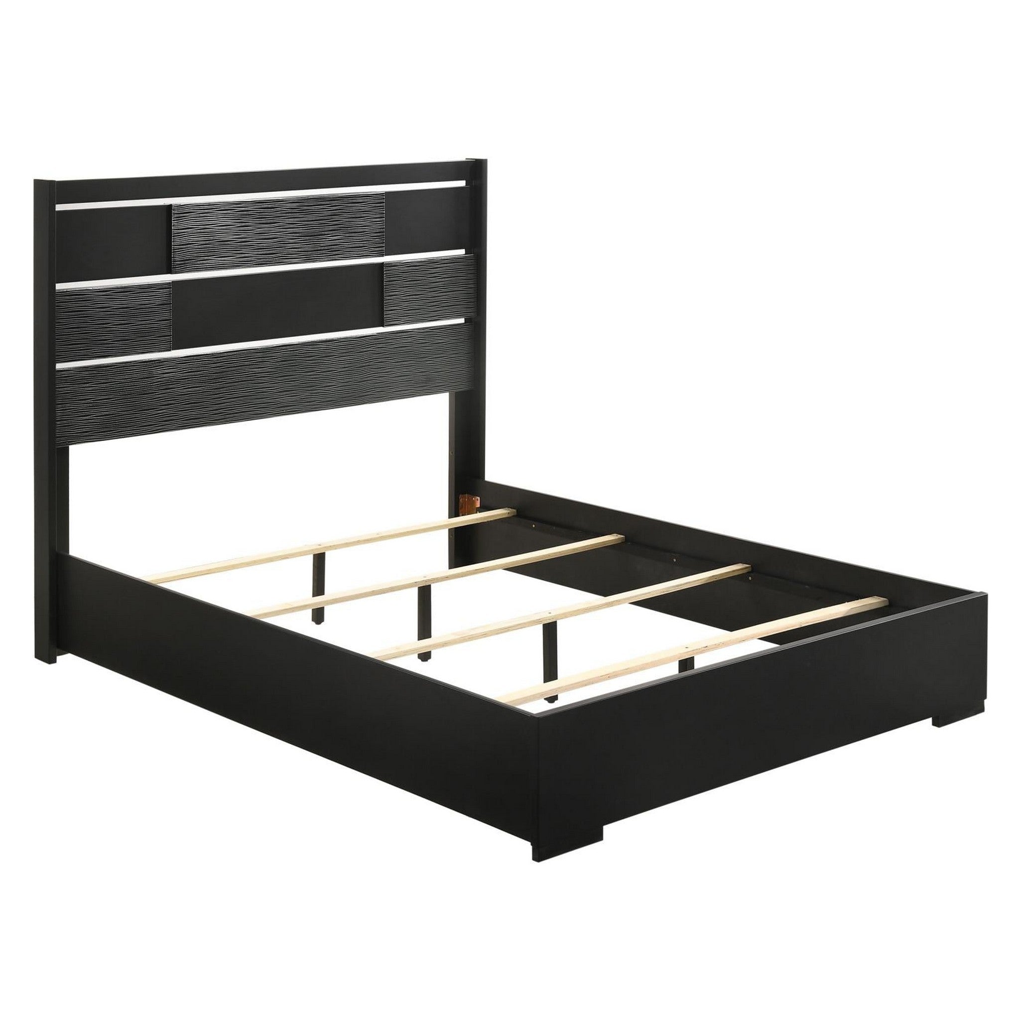 Blacktoft Eastern King Panel Bed Black 207101KE