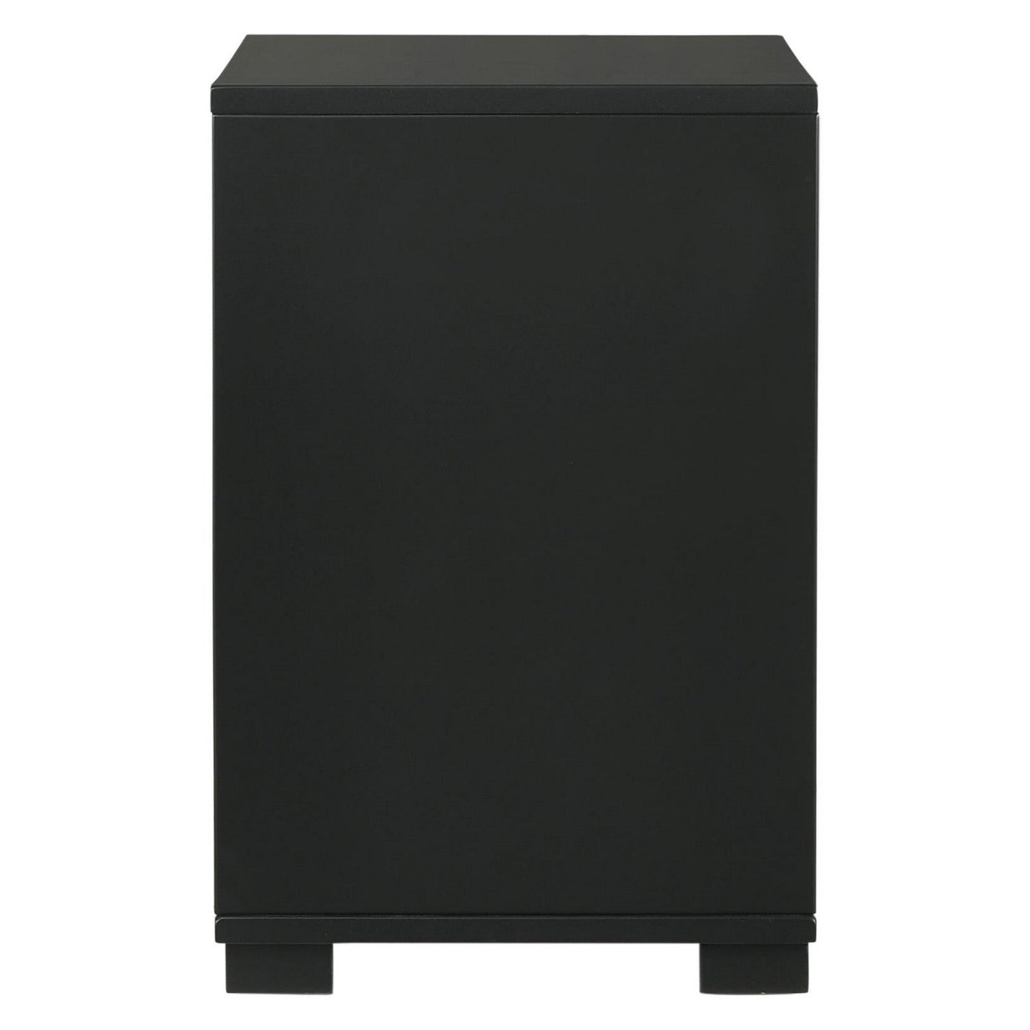 Blacktoft 2-drawer Nightstand Black 207102