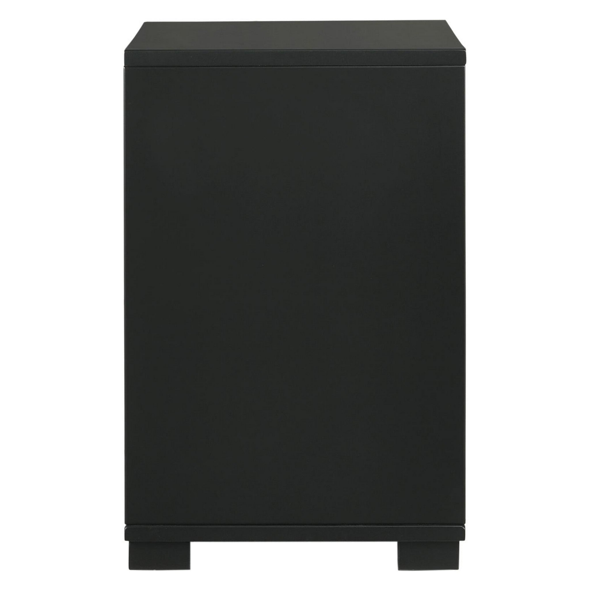 Blacktoft 2-drawer Nightstand Black 207102