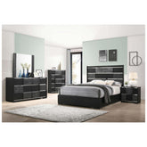 Blacktoft 6-drawer Dresser Black 207103