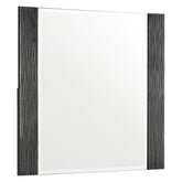 Blacktoft Rectangle Dresser Mirror Black 207104