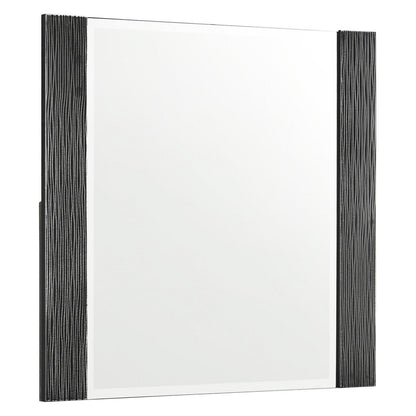 Blacktoft Rectangle Dresser Mirror Black 207104