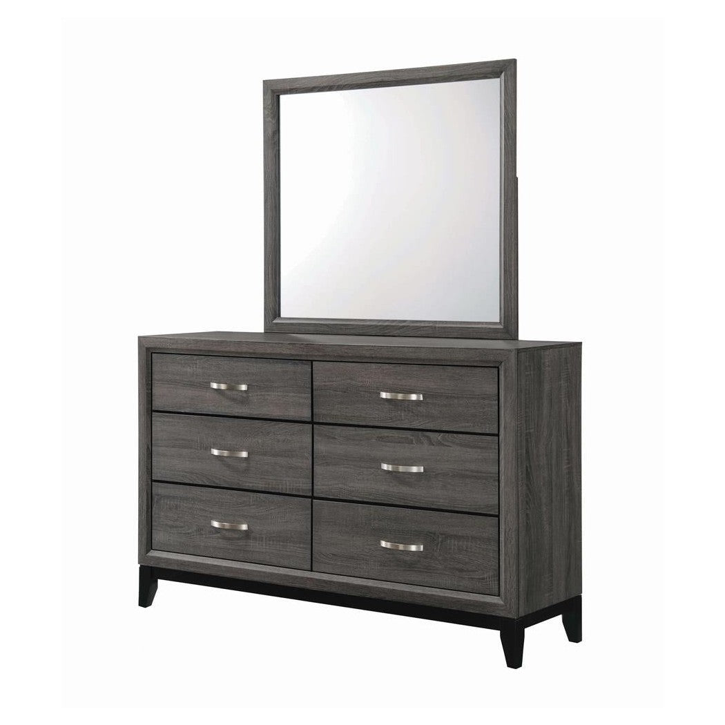 Watson Mirror Grey Oak 212424