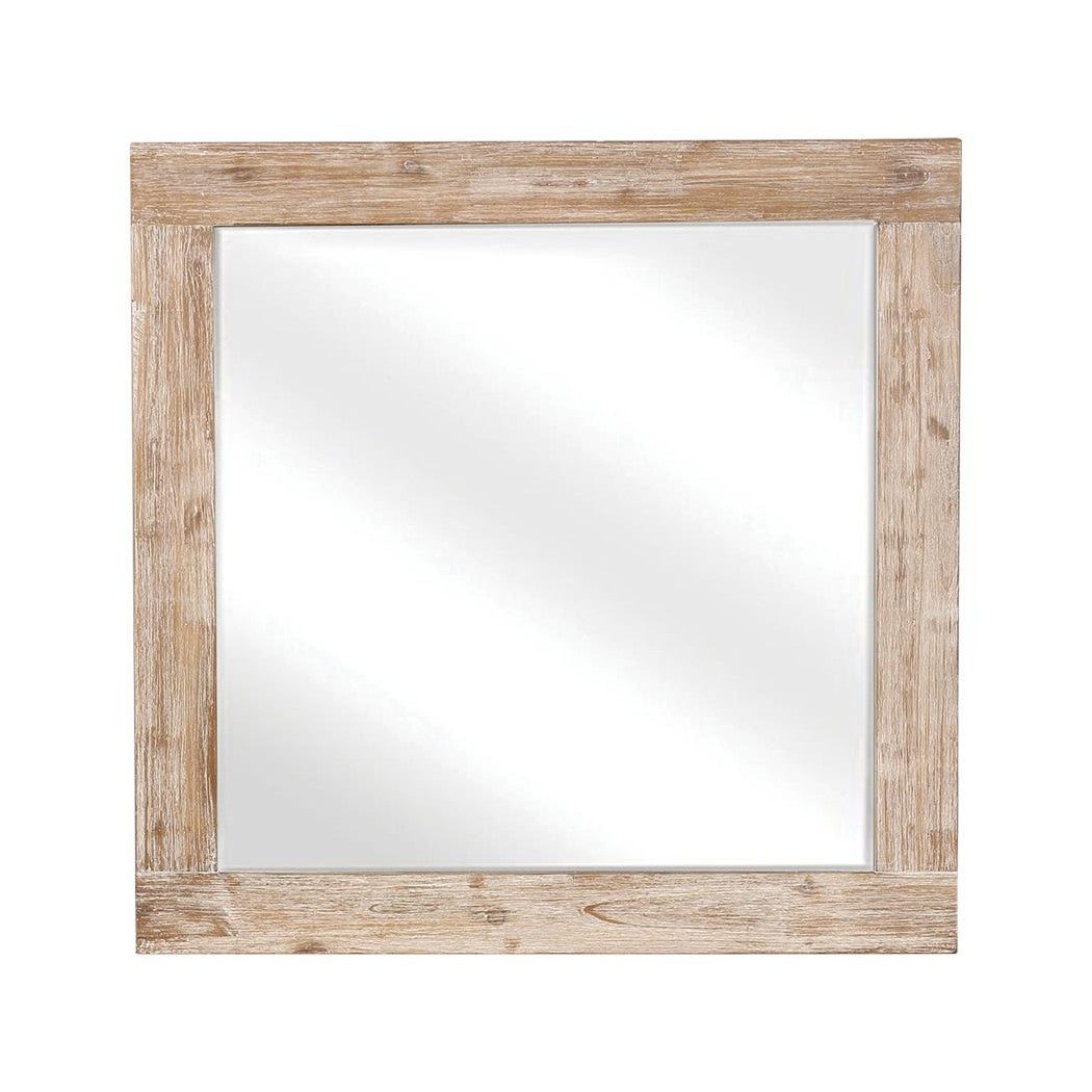 Marlow Rectangular Mirror Rough Sawn Multi 215764