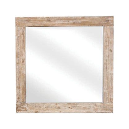 Marlow Rectangular Mirror Rough Sawn Multi 215764