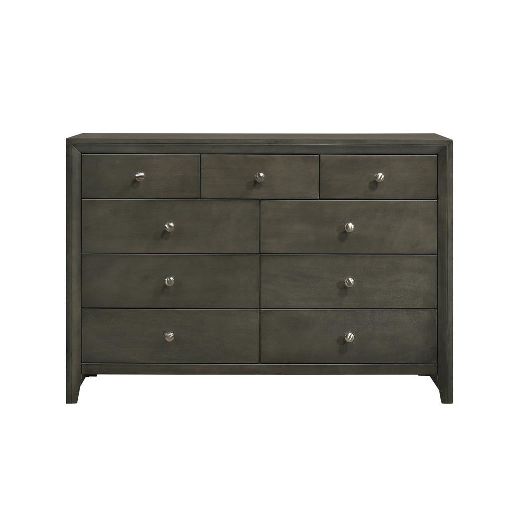 Serenity 9-drawer Dresser Mod Grey 215843