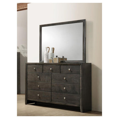 Serenity Rectangular Dresser Mirror Mod Grey 215844