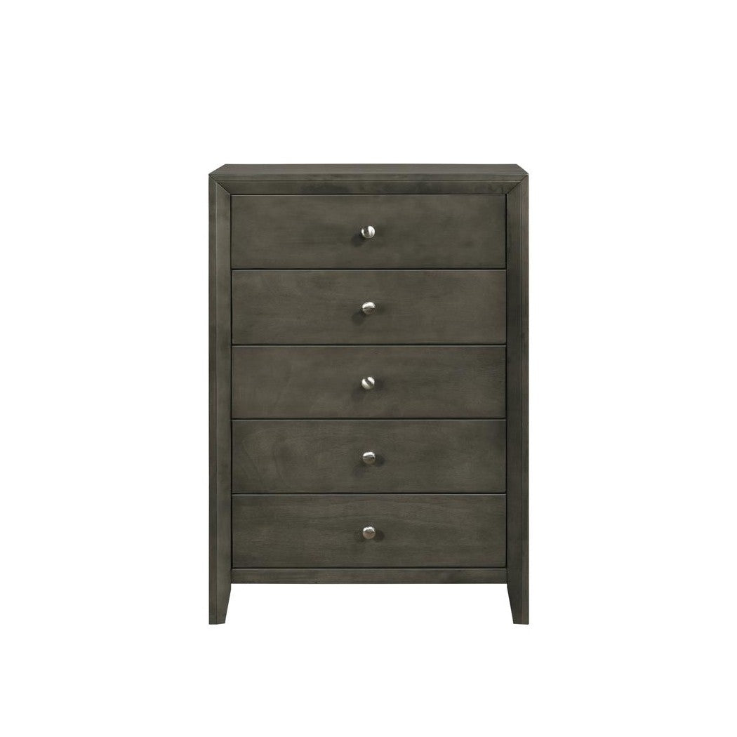 Serenity 5-drawer Chest Mod Grey 215845