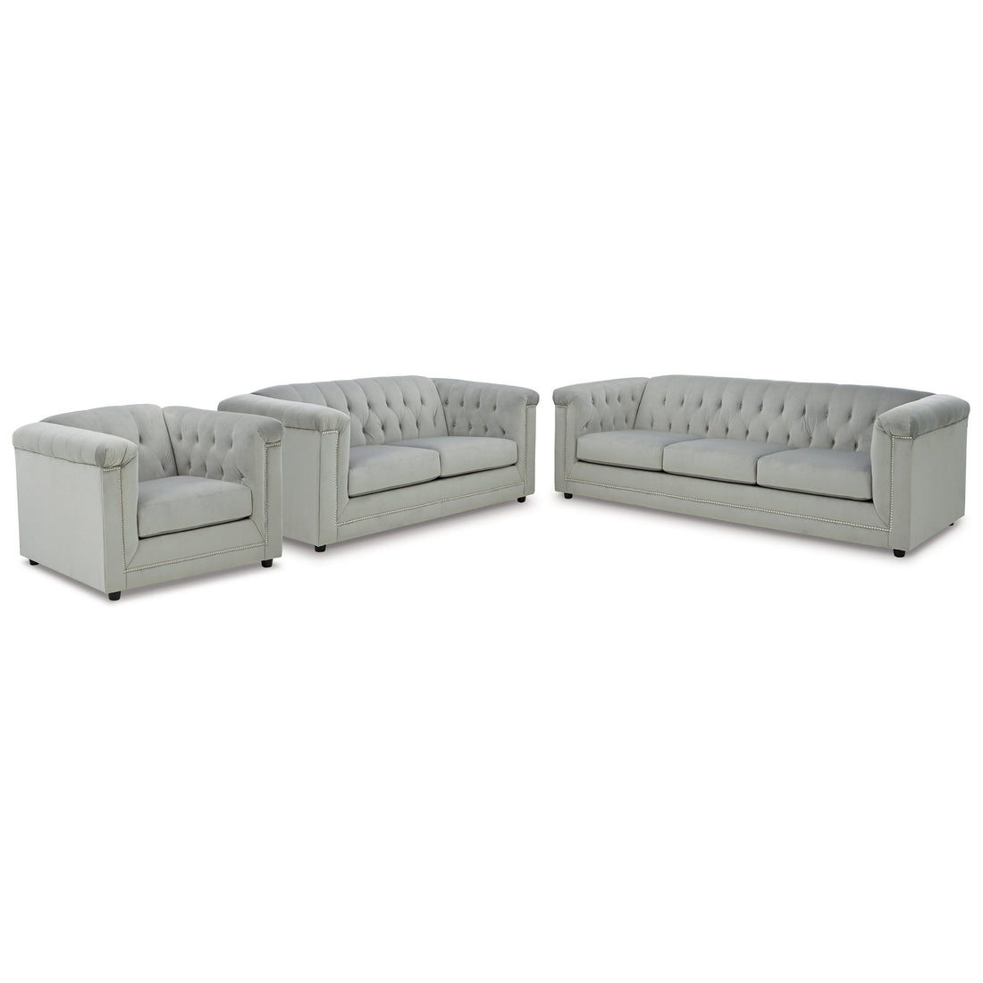 Josanna Sofa, Loveseat, and Chair Ash-21904U2