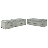 Josanna Sofa, Loveseat, and Chair Ash-21904U2