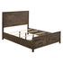 Woodmont Queen Storage Bed Rustic Golden Brown 222631Q