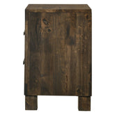 Woodmont 2-drawer Nightstand Rustic Golden Brown 222632