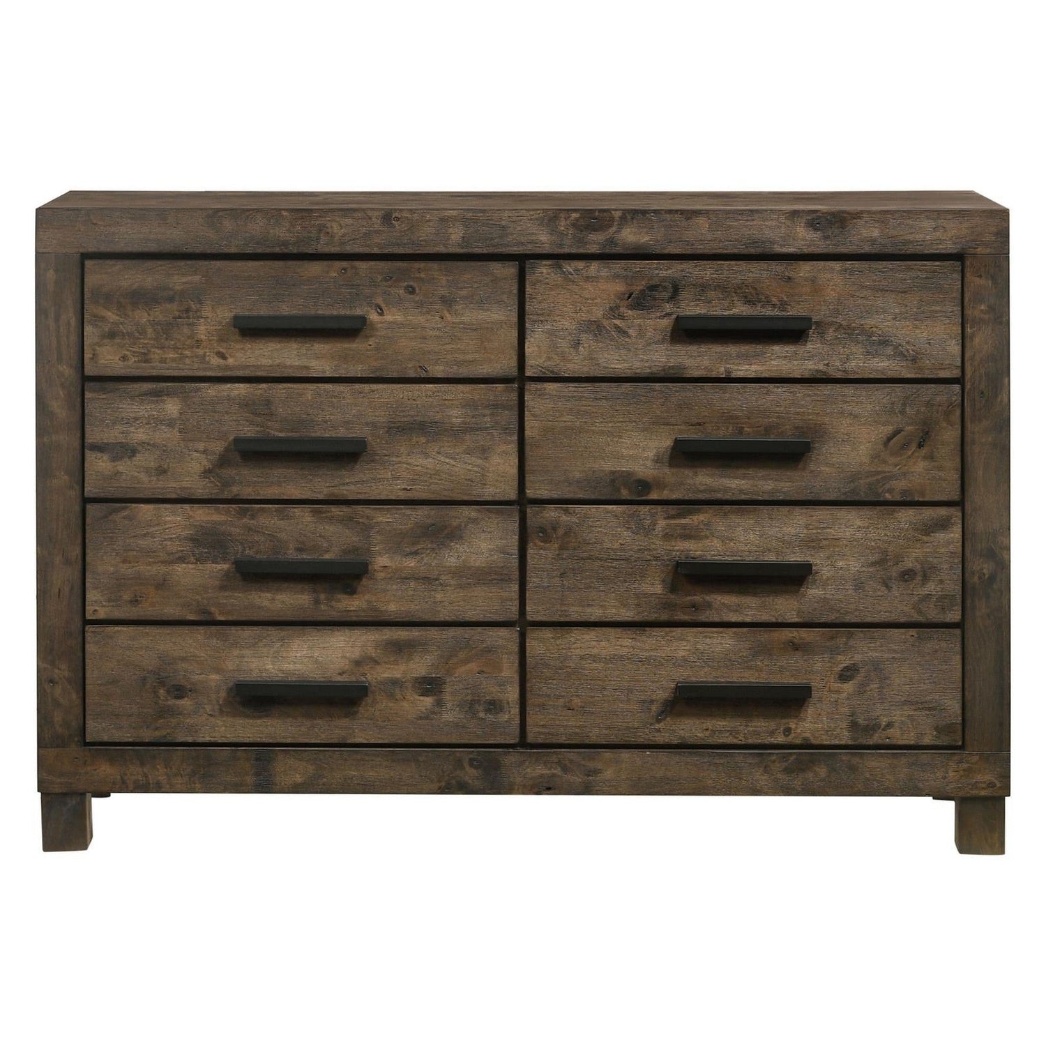 Woodmont 8-drawer Dresser Rustic Golden Brown 222633