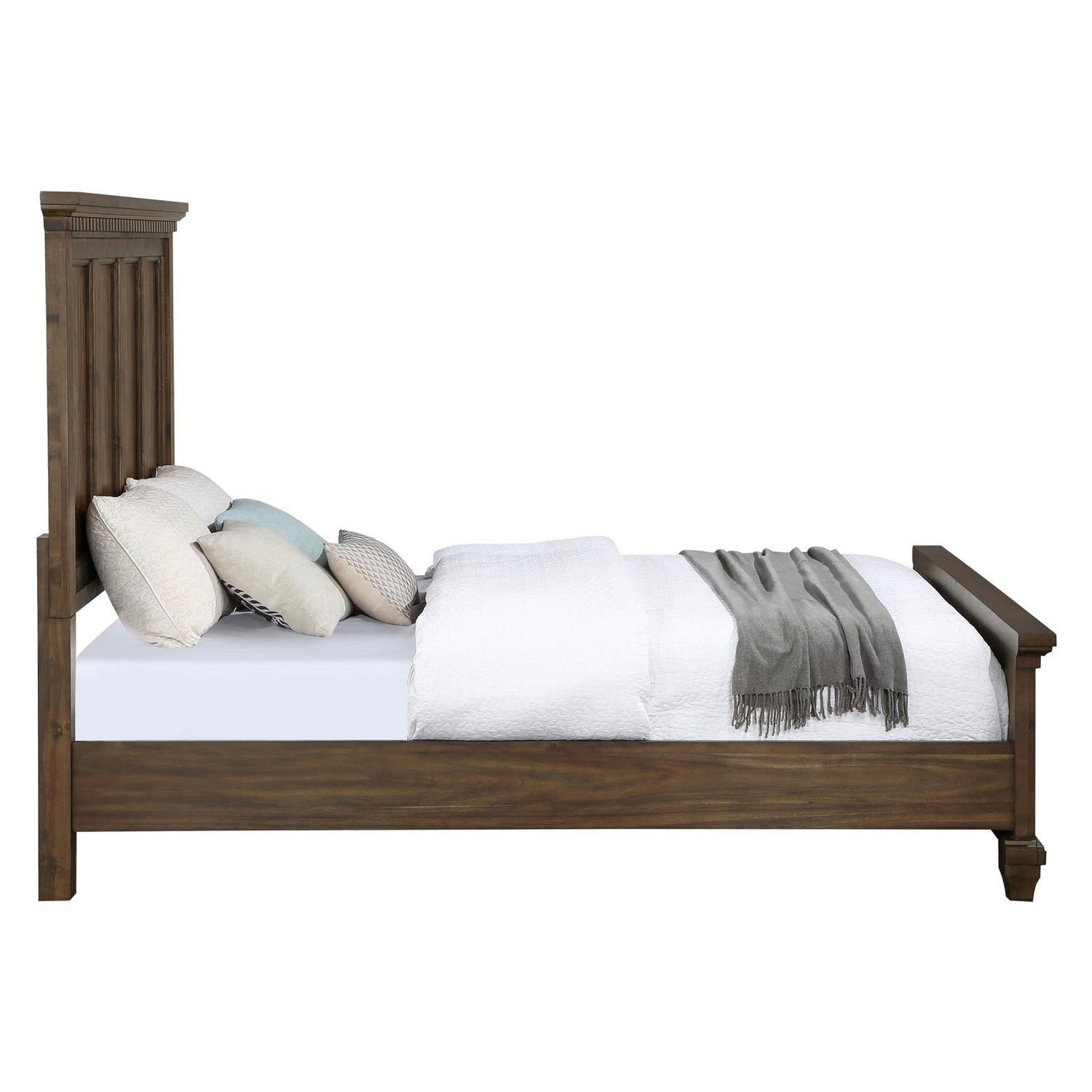 Bennington Rectangular Bed Acacia Brown 222711KE