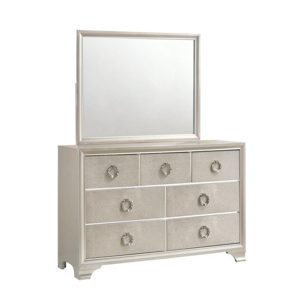 Salford 7-drawer Dresser Metallic Sterling 222723