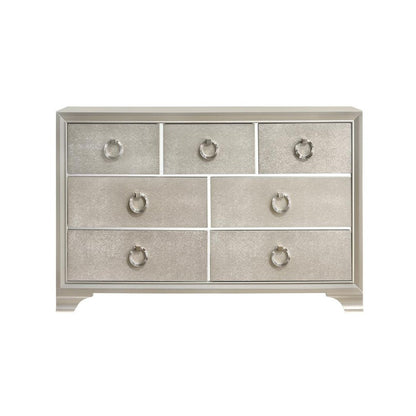 Salford 7-drawer Dresser Metallic Sterling 222723