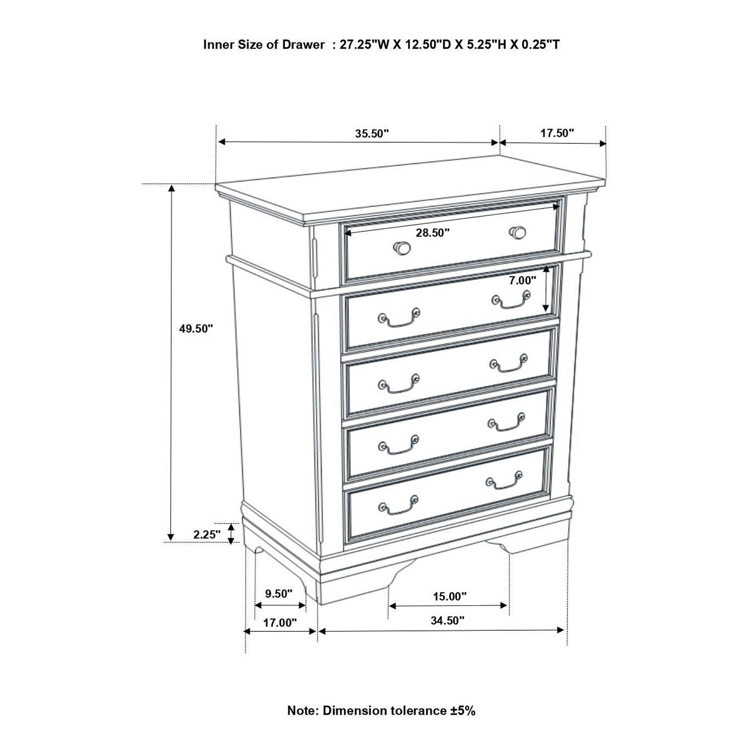 Manchester Bedroom Set with Upholstered Arched Headboard Wheat 222891KW-S5