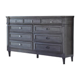 Alderwood 9-drawer Dresser French Grey 223123