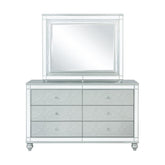 Gunnison 6-drawer Dresser Silver Metallic 223213